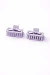 Matte Boxy-Rectangular Hair Clip (Pack of 2)