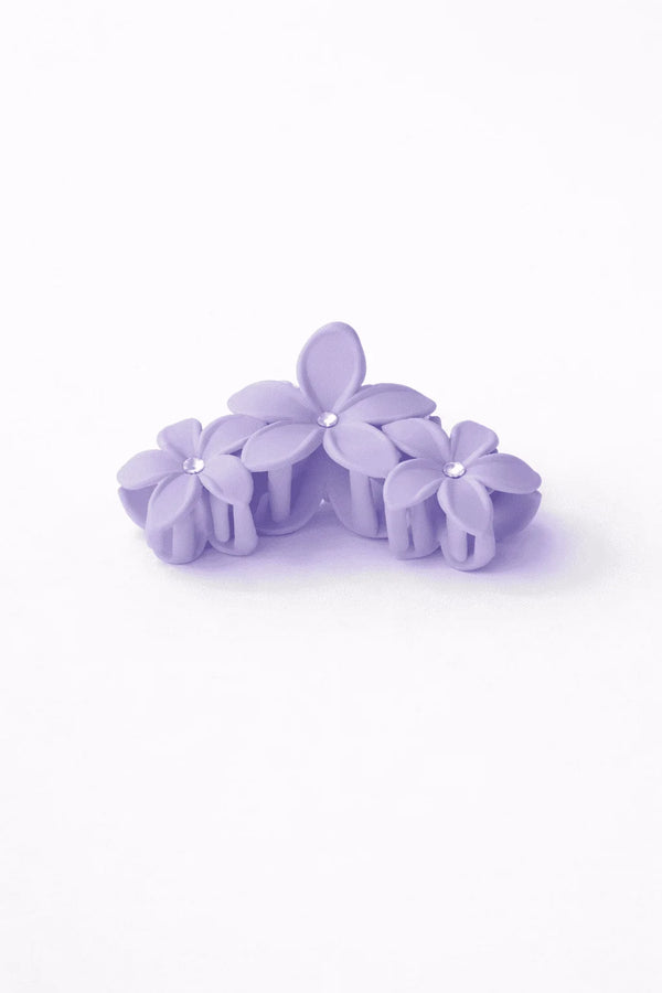 Pastel Floral Hair Claw