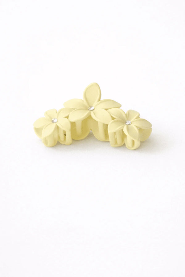 Pastel Floral Hair Claw