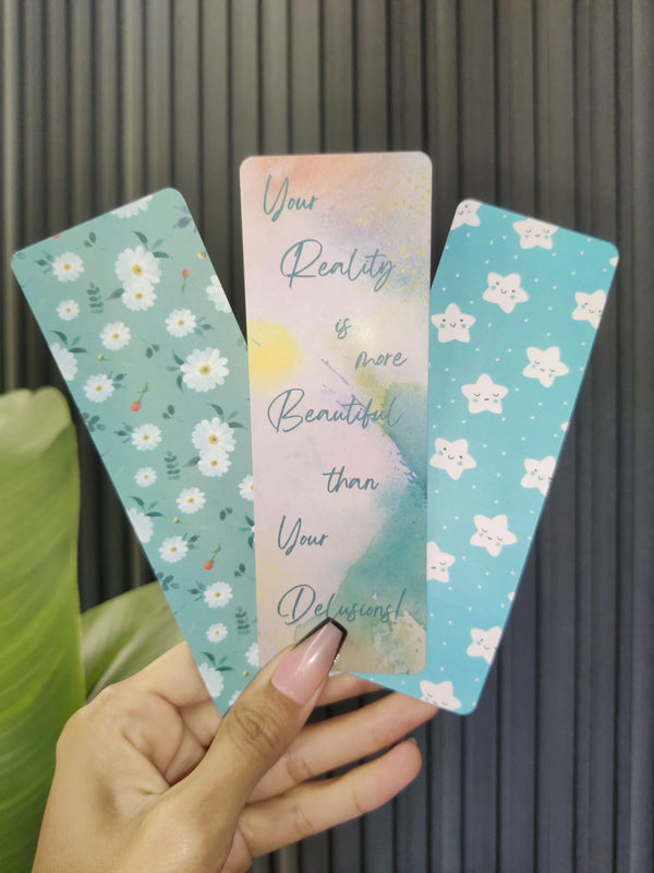 Delusional Bookmarks Set of 3