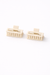 Matte Boxy-Rectangular Hair Clip (Pack of 2)