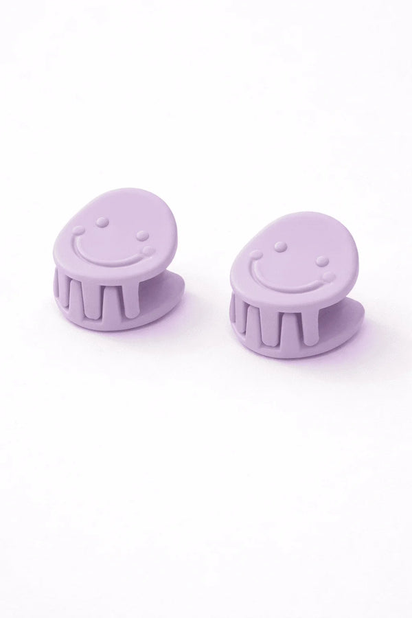 Cute Mini Smiley Clips (Pack of 2)