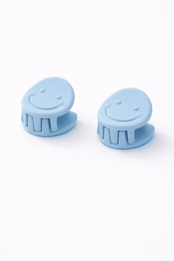 Cute Mini Smiley Clips (Pack of 2)