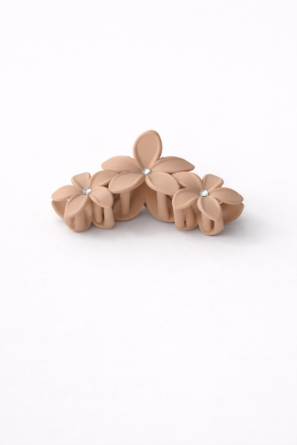 Pastel Floral Hair Claw