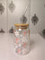 Bow Me in Bloom Glass Cup/ Tumblers / Iced Coffee Glass
