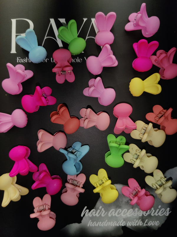 Cute Mini Bunny Clips (Pack of 2)