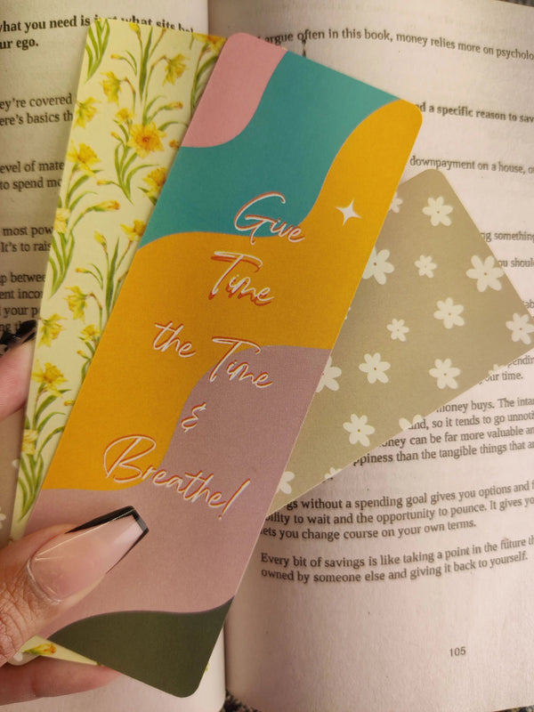 Overly Overthinker Bookmarks Set of 3