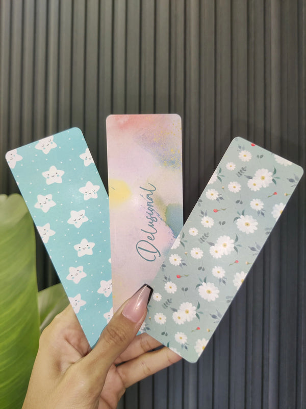 Delusional Bookmarks Set of 3