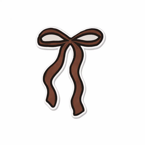 Coffee Bow Sticker